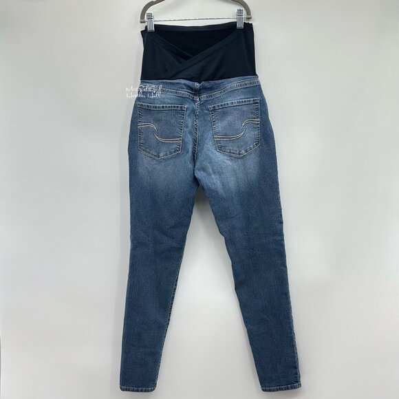 Signature By Levi Strauss Maternity Skinny Jeans with Stretch Panel Size Small - Picture 4 of 5